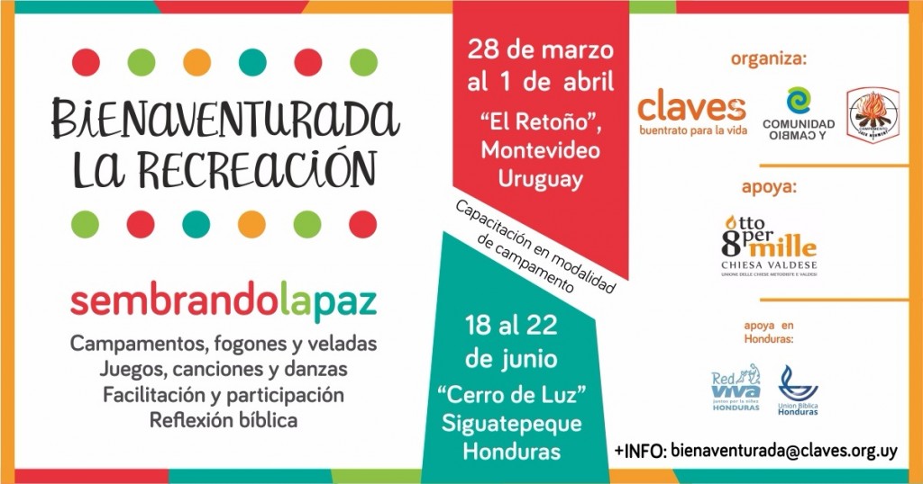 Bienaventurada2018 para WA