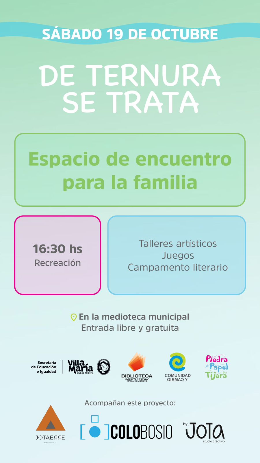 Espacio de Encuentro para la familia